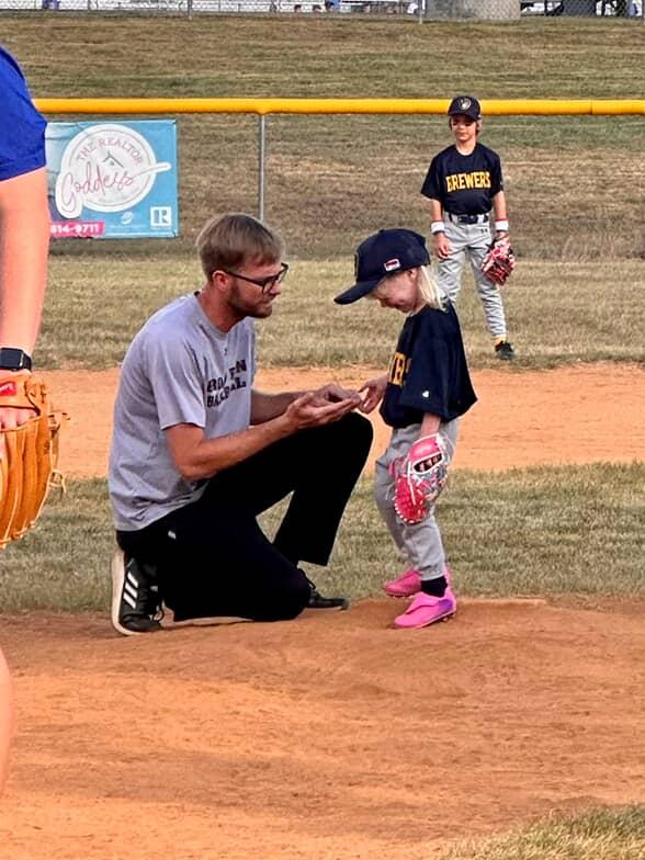 Coach Mark with Joey
